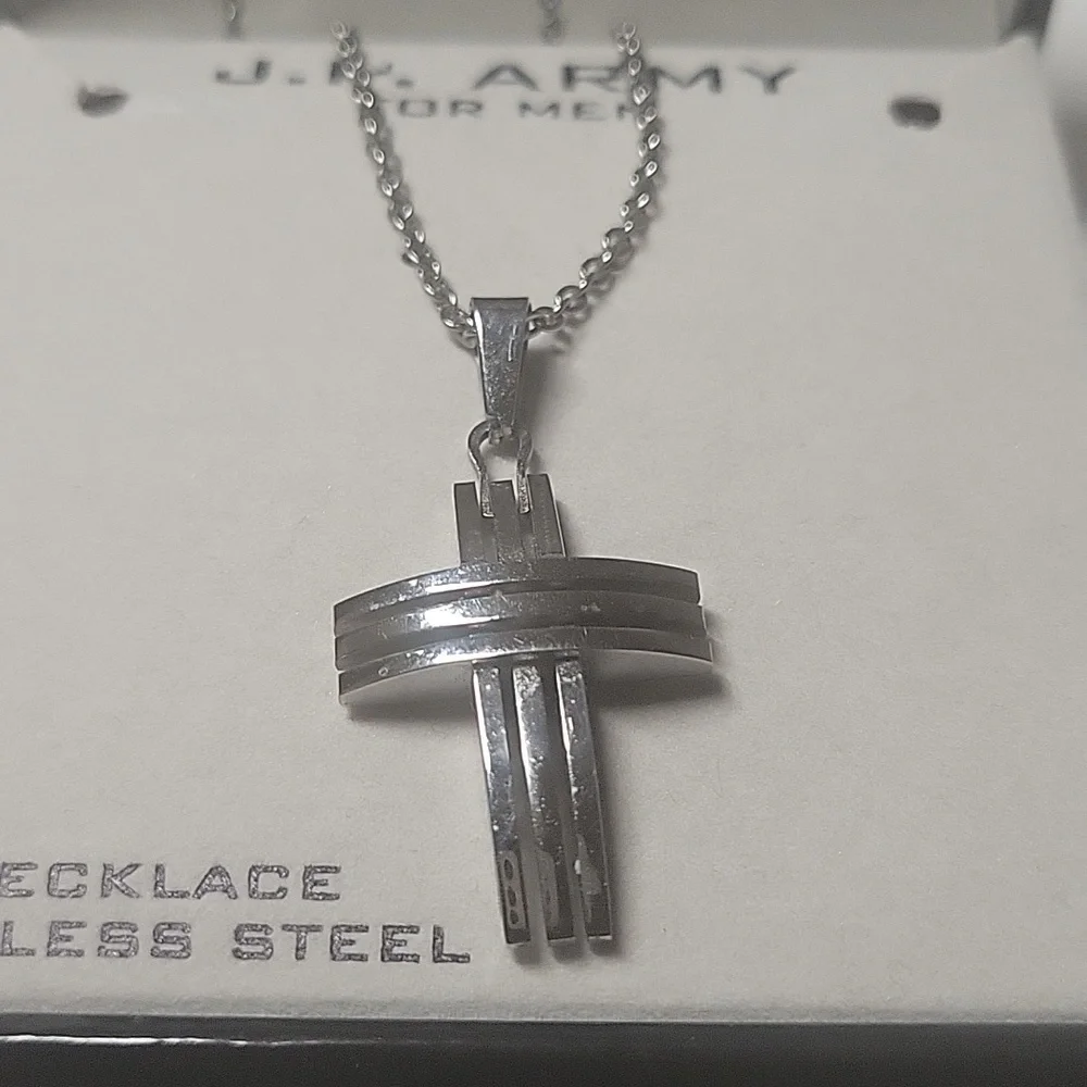 Cross necklace JP ARMY mens - Picture 4 of 5